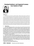 Blooming Remittance and Stagnated Economy: Case Analysis of Nepal / Bhattarai, Binita, Author  in प्रशासन [Prashasan]: The Nepalese Journal of Public Administration 122 (August-November