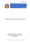 Irrigation Master Plan, 2019