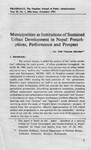 Municipalities as institutions of sustained urban development in Nepal: prescriptions,performance and prospect [printed text] / Shrestha, Tulsi Narayan, Author  in प्रशासन [Prashasan]: T
