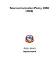 Telecommunication Policy, 2060 (2004)