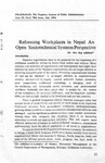 Reforming workplaces in Nepal : an open socio-technical systems perspective [printed text] / Adhikari, Dev Raj, Author  in प्रशासन [Prashasan]: The Nepalese Journal of Public Administrat