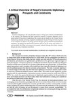 Measuring Poverty: Choosing a Right Index / Adhikari, Tara Nath, Author in प्रशासन [Prashasan]: The Nepalese Journal of Public Administration 119 (August - November 2011). - 139-143p.;